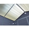 Palram Canopia Large Double Door Plastic Apex Shed with Skylight Roof - 6 x 8ft