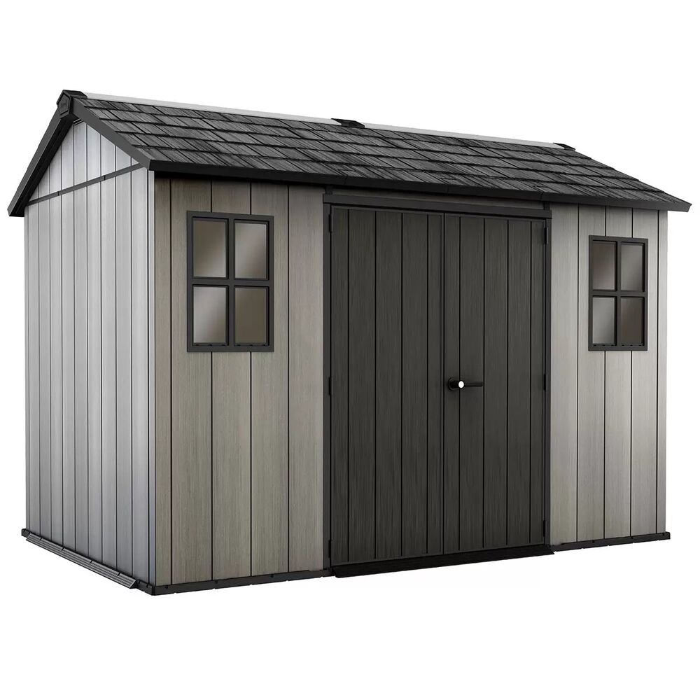 Keter Oakland 11ft x 7ft 6" (3.4 x 2.3m) Side Door Shed New