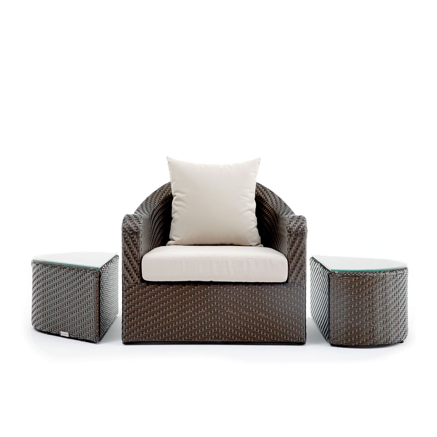 Akula Living 2 Piece Aegean Paros Armchair & Coffee Table