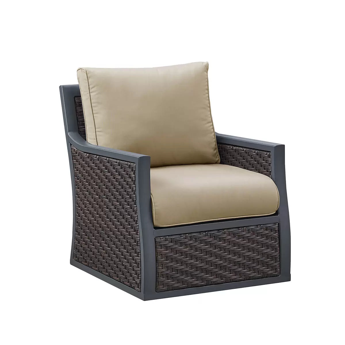 OVE Decors Barcelona 4 Piece Deep Seating Patio Set + Cover