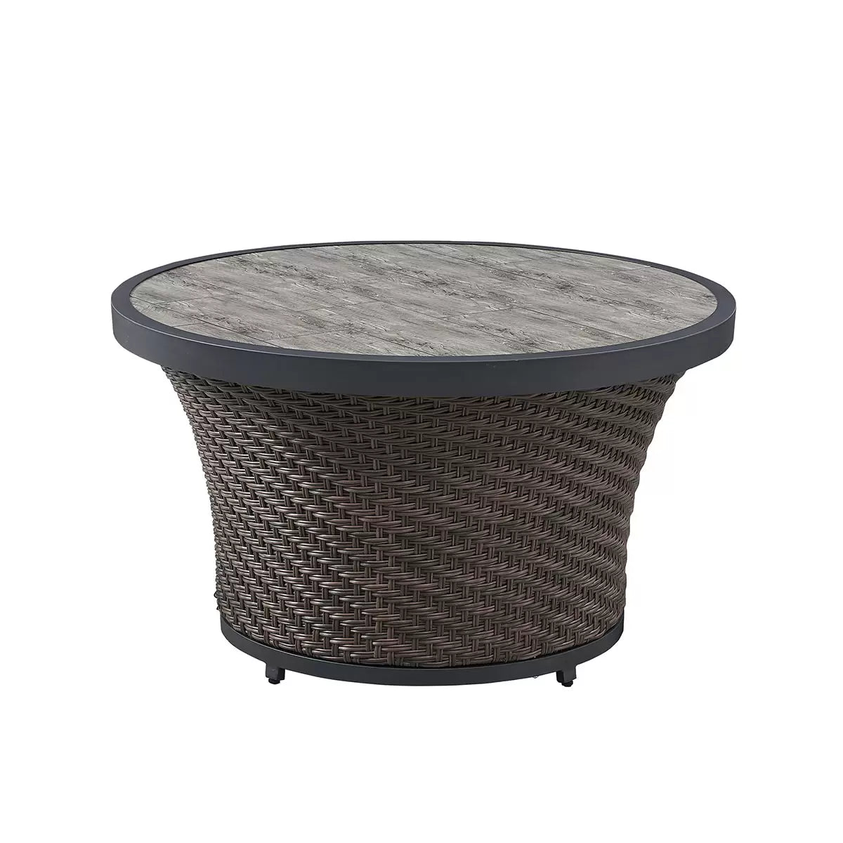 OVE Decors Barcelona 4 Piece Deep Seating Patio Set + Cover