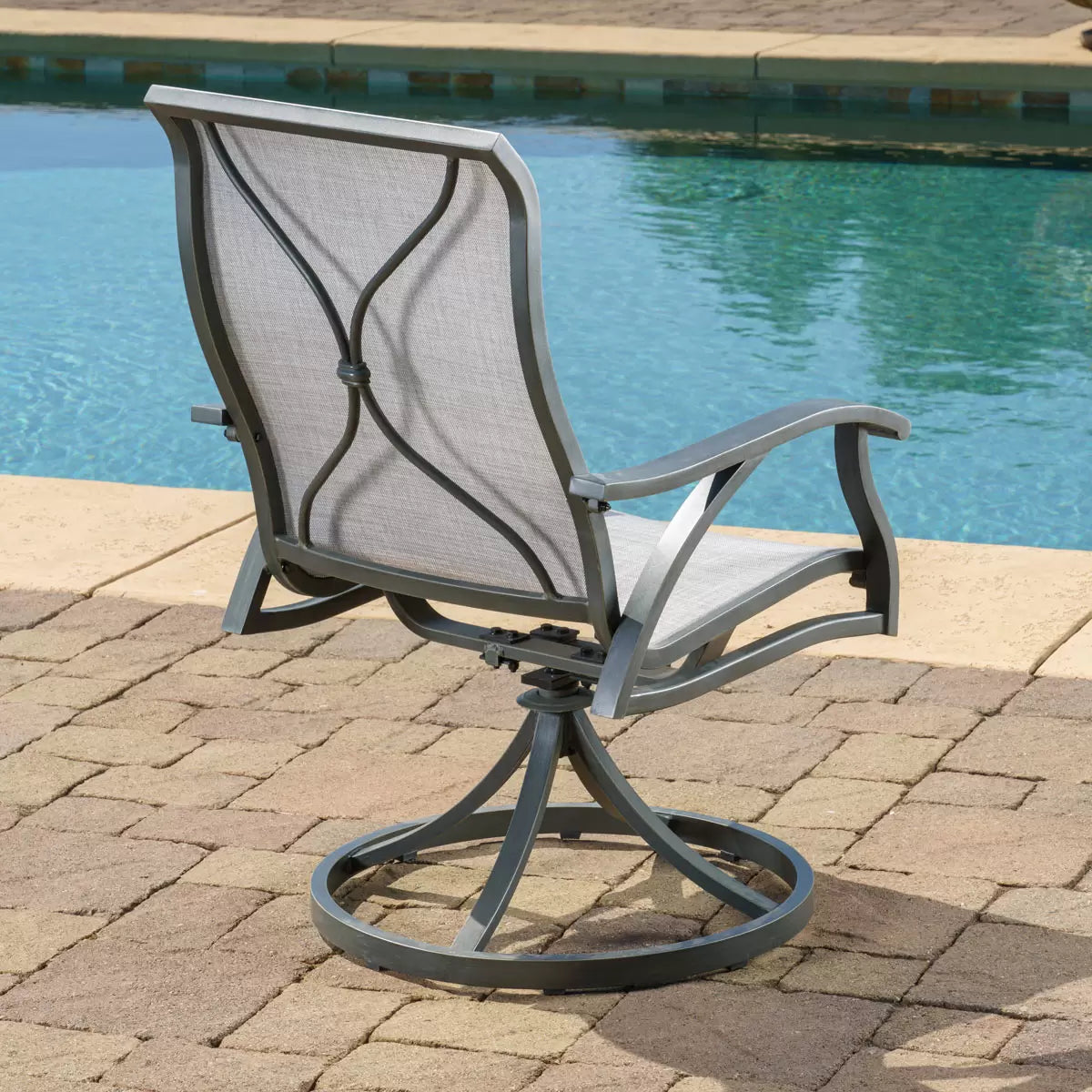 SunVilla Hayden 3 Piece Sling Café Set