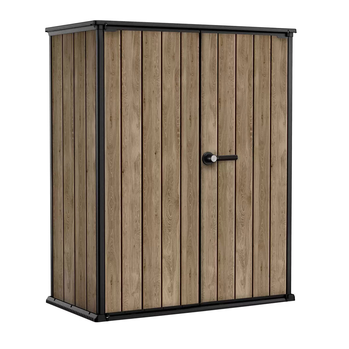 Keter Signature High Store Storage Cabinet - Keter Ashwood Signature Alto Shed - 1,415L