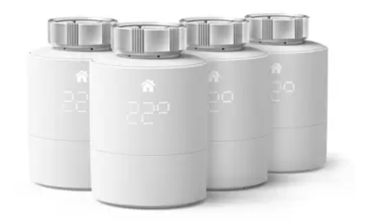 Tado° Whole Home Bundle - Wireless Starter Kit with 8 x Universal Smart Radiator Thermostats