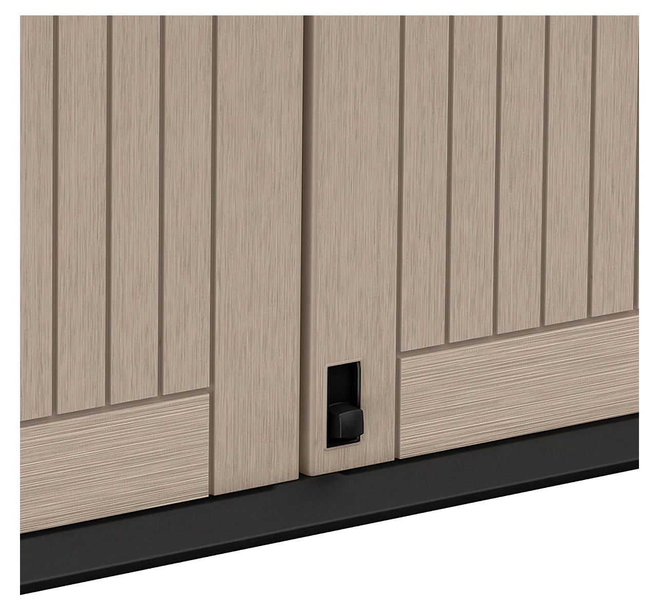 Keter Store It Out Midi Storage Box 880L - Beige & Brown