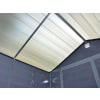 Palram Canopia Large Double Door Plastic Apex Shed with Skylight Roof - 6 x 8ft