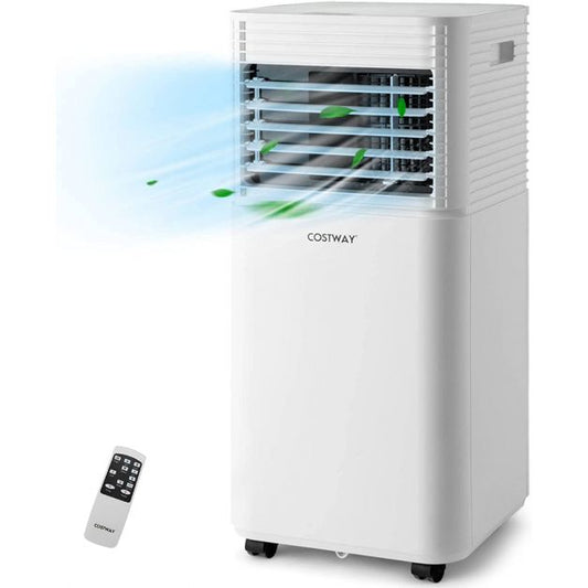 9000 BTU 3-in-1 Portable Air Conditioner with Fan and Dehumidifier Mode