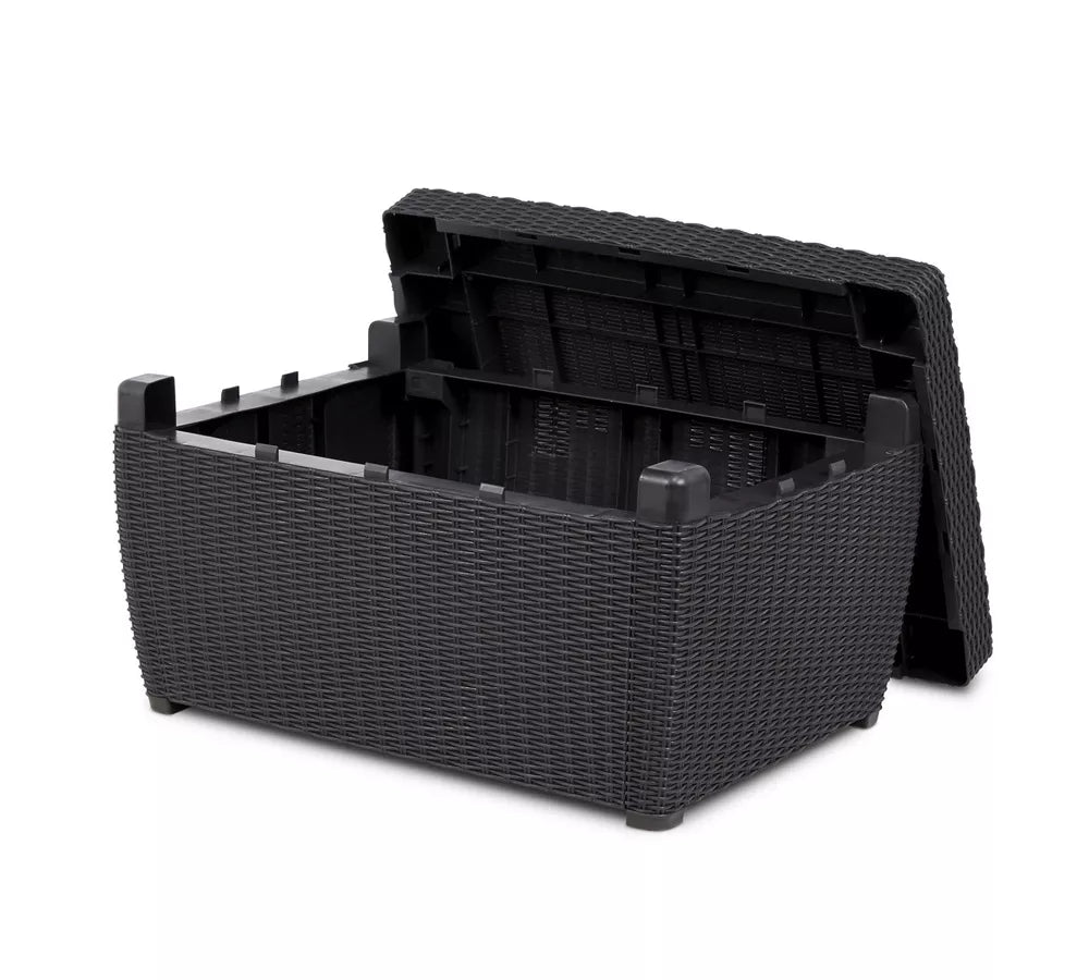 Keter Mia Graphite Plastic 4 seater Coffee set
