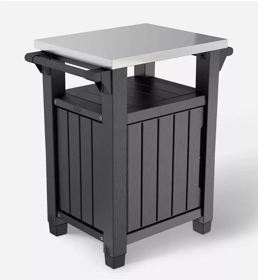 Keter Unity BBQ Table - Graphite