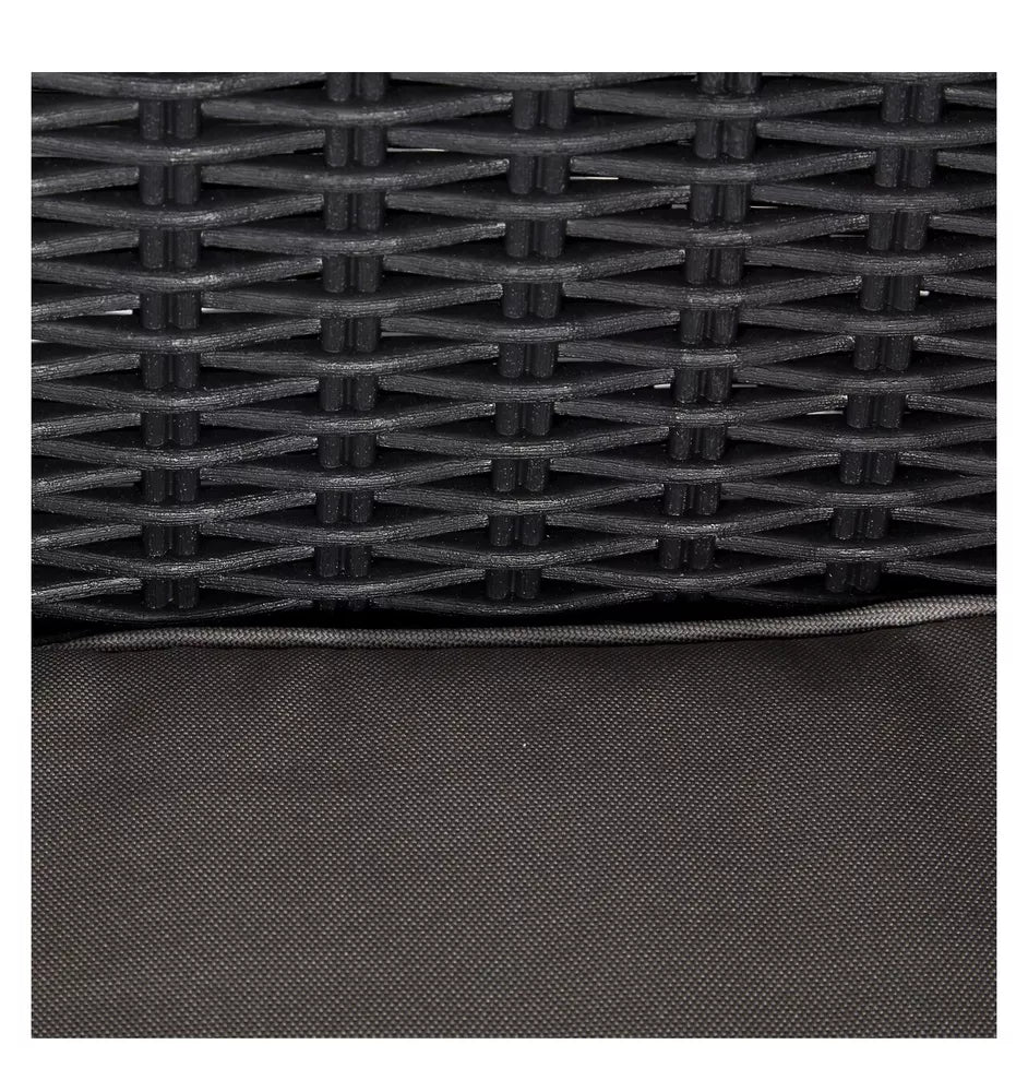 Keter Mia Graphite Plastic 4 seater Coffee set