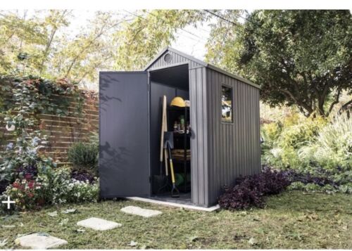 Keter Darwin 6 x 4ft  Shed - Grey