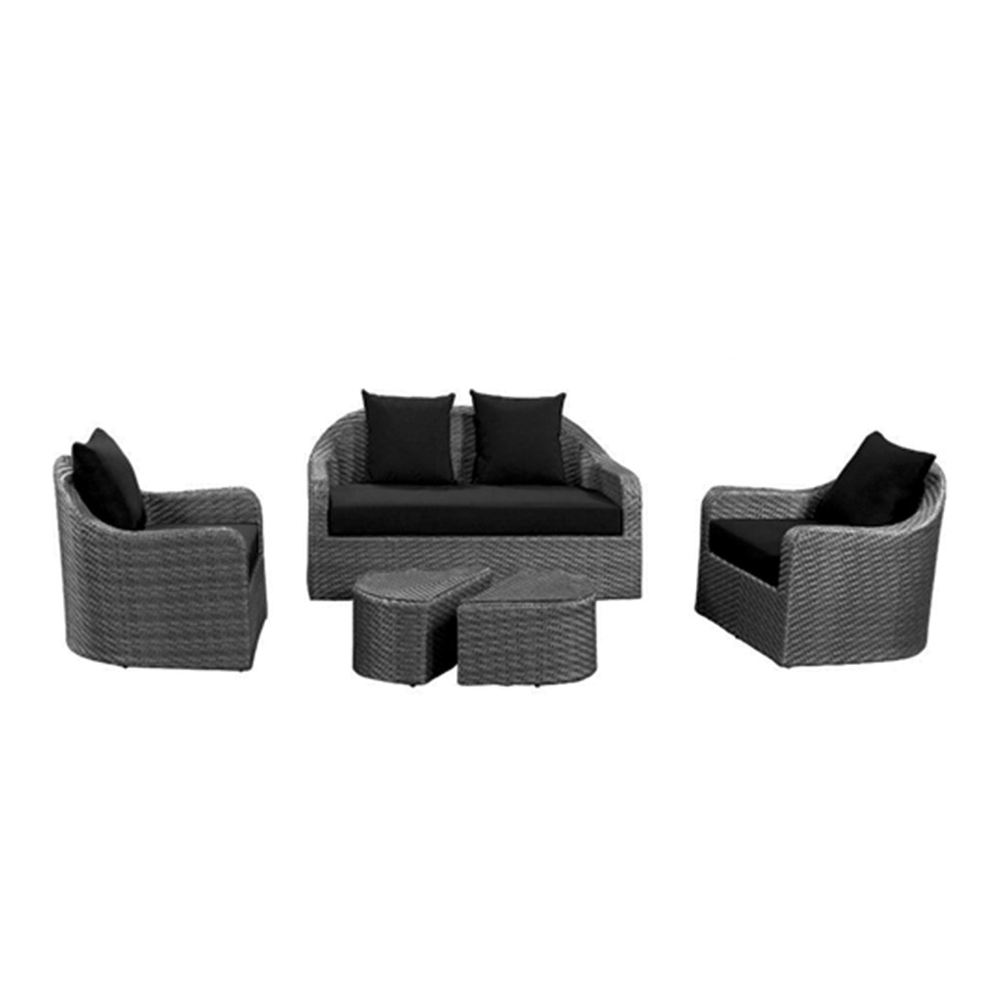 Akula Living 4 Piece Aegean Paros Deep Seating Set