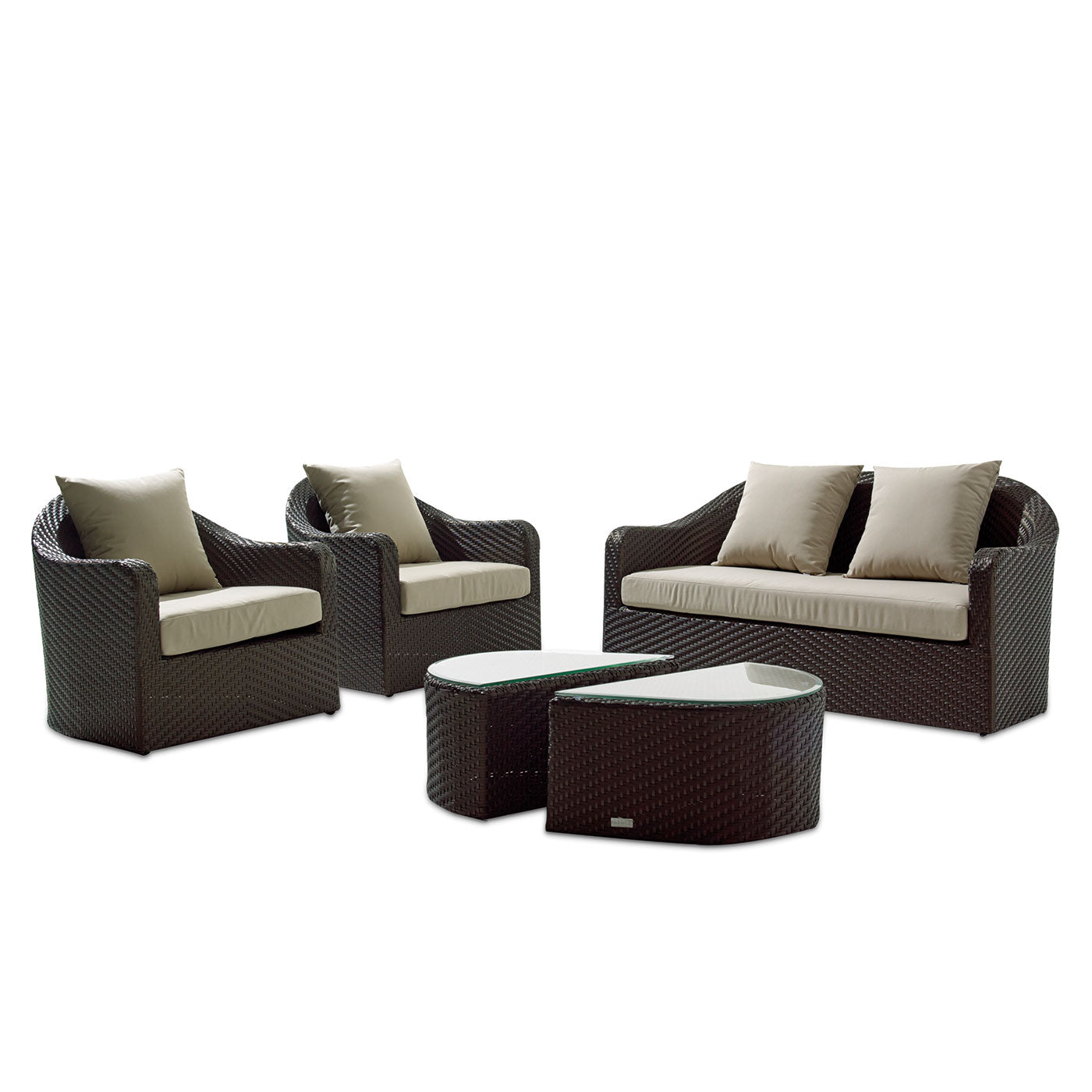 Akula Living 4 Piece Aegean Paros Deep Seating Set