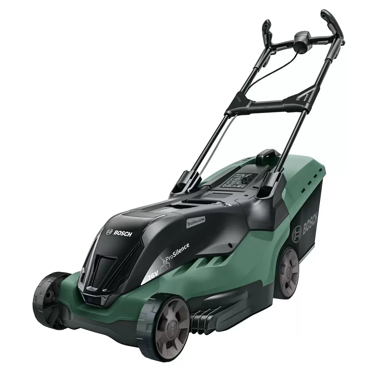 Bosch Advanced Rotak 36V (6.0Ah) Cordless 46cm Lawn Mower with Battery & Charger - Model 36-850