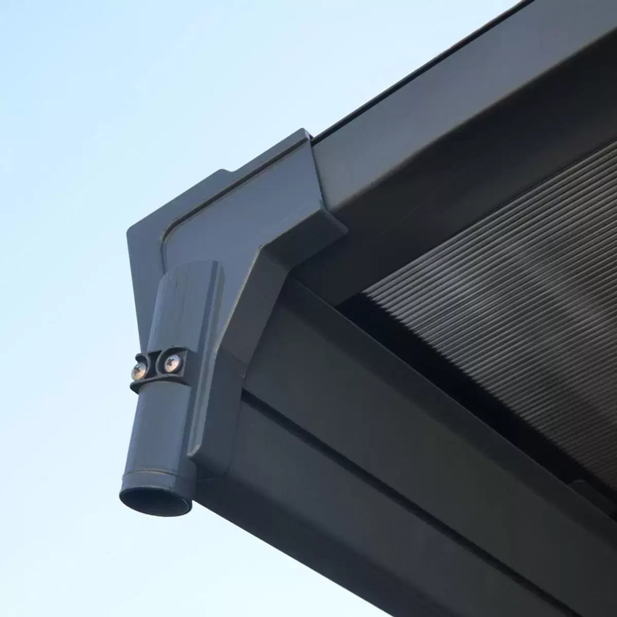 Palram Canopia Vitoria 5000 Aluminium and Polycarbonate Carport, Grey