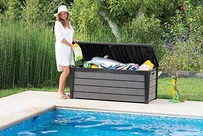 Keter Brushwood 454L Storage Box - Grey